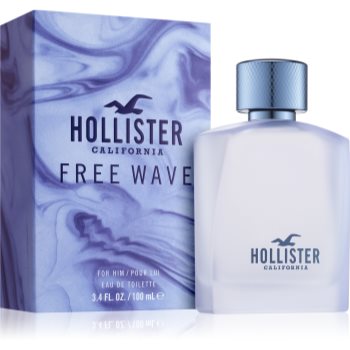 Hollister Free Wave Eau de Toilette pentru bărbați - imagine 3